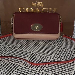 Coach Crosstown Colorblock Leather Crossbody Bag